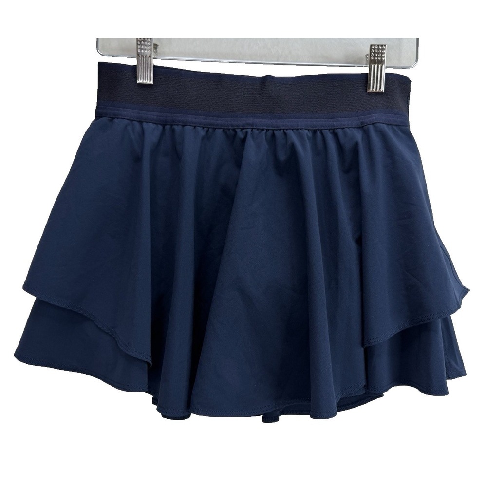 Lululemon Women's Court Rival Mini Skort in Navy Blue Size 6 Tennis Pickleball